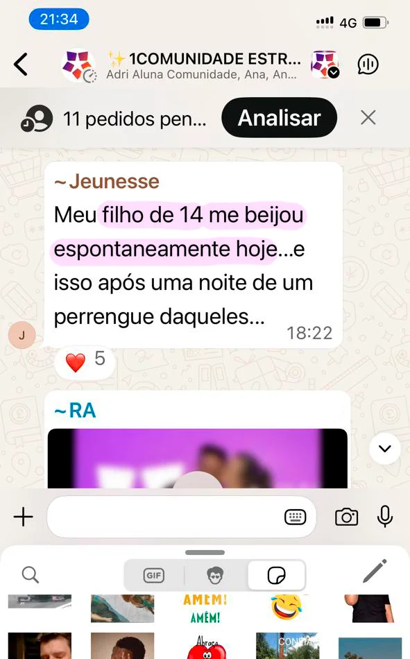 Depoimento de participante da Imersão Reconectar